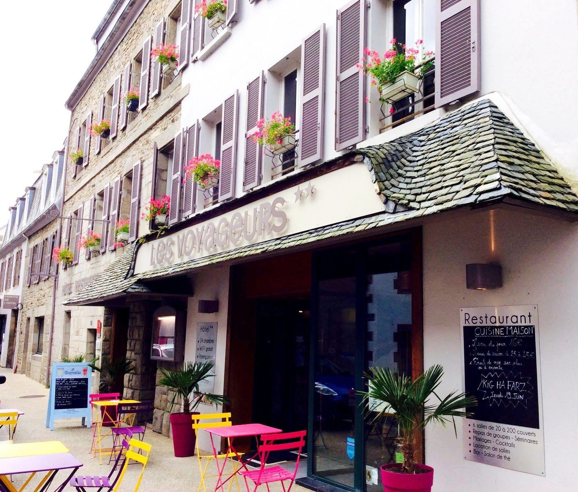 Les Voyageurs Hotell Saint-Renan Exteriör bild